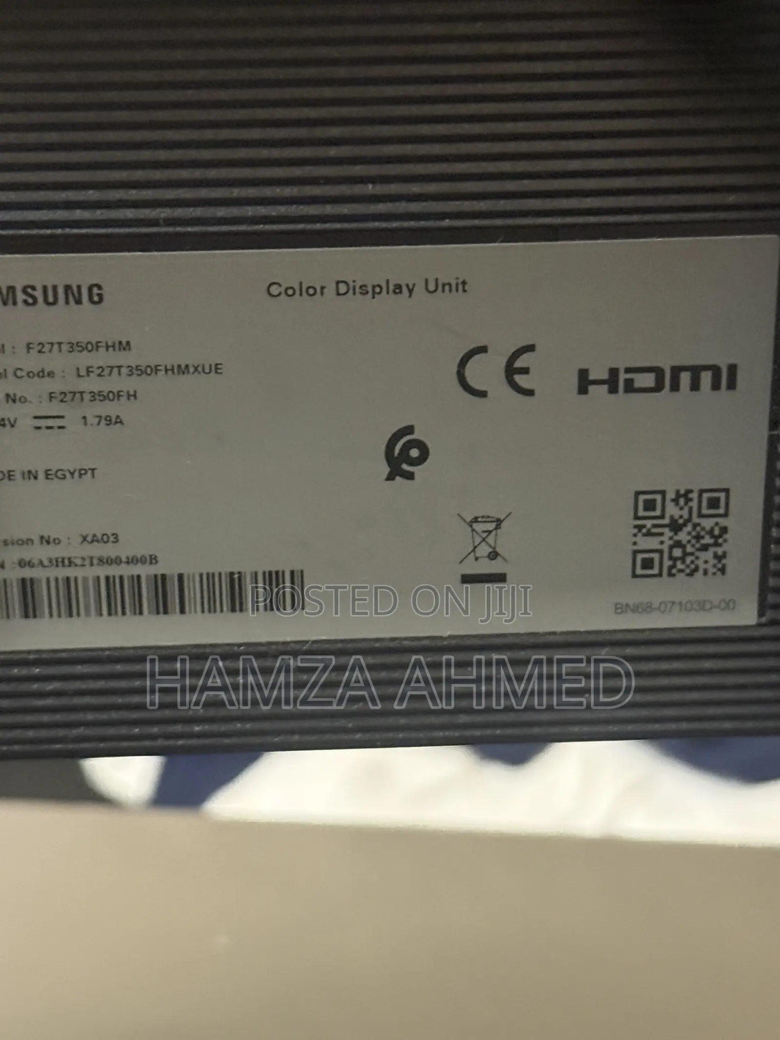 Samsung F27t350 27-Inch Ips Monitor – 75hz Full Hd