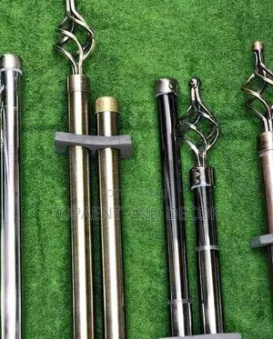 Extendable Adjustable Curtain Rods 2m Double