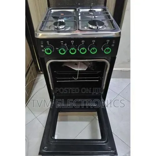 Syinix 50×55 3-Gas+1-Electric Cooker With Electric Oven