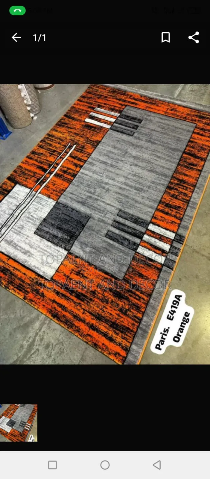 Soft and Durable Paris Carpet 5by8