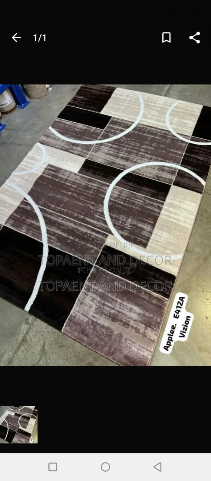 Soft and Durable Paris Carpet 5by8