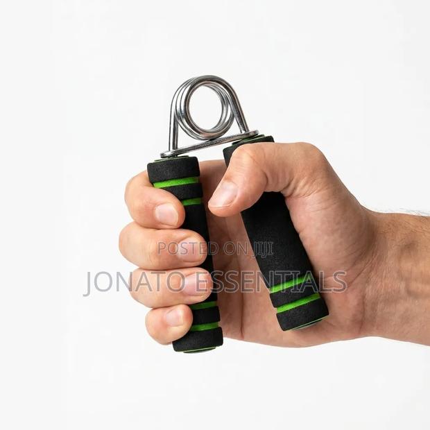 Hand Gripper Foam Wrist Forearm Exerciser Strength Trainer - thumbnail 3