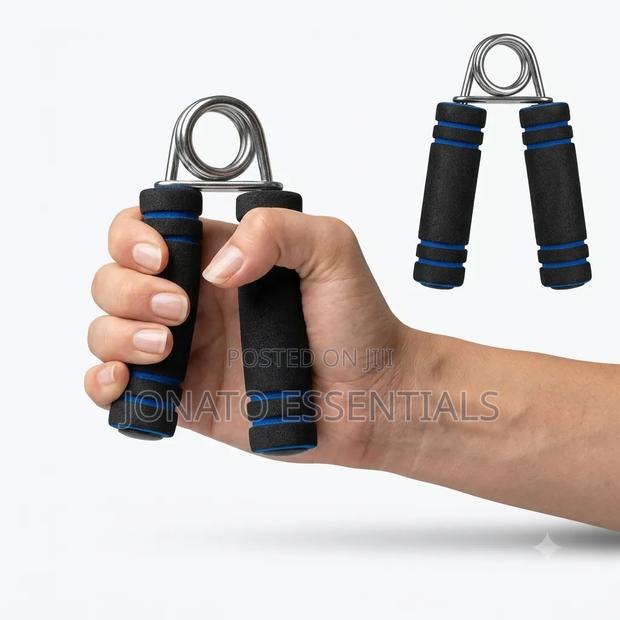 Hand Gripper Foam Wrist Forearm Exerciser Strength Trainer - thumbnail 4