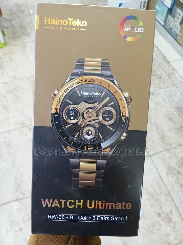 Hainoteko Ultimate Rw-68 Smartwatch - Black