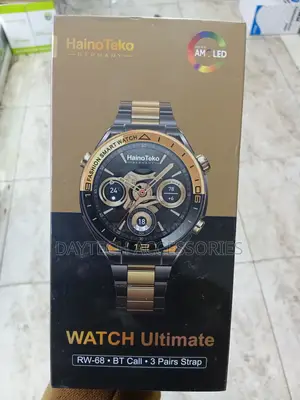 Hainoteko Ultimate Rw-68 Smartwatch - Black