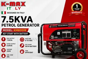 K Max Km5500e 3kva Key Start Generator