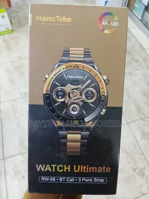 Hainoteko Rw-68 Smart Watch With Amoled Display Bluetooth Calling GPS