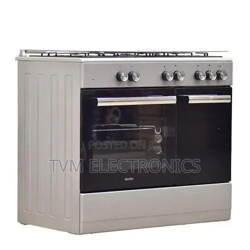 Stock Simfer Fb9504segr 5 Gas Cooker 90x60 - Silver