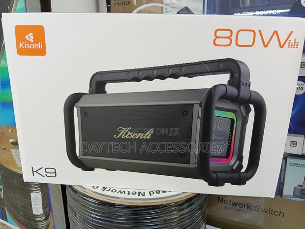 The Kisonli Portable Bluetooth Speaker Robust 80w Power Output. - thumbnail 2