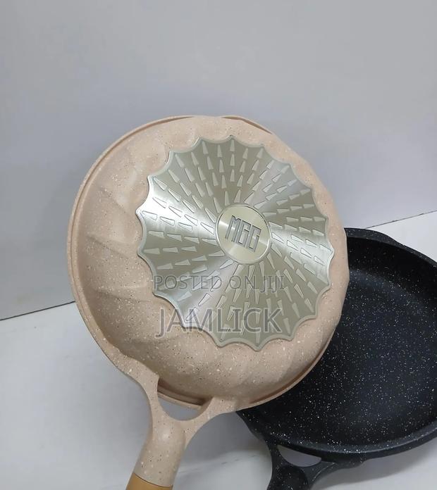 26cm Heavy Gauge Granite Frying Pan – Bz