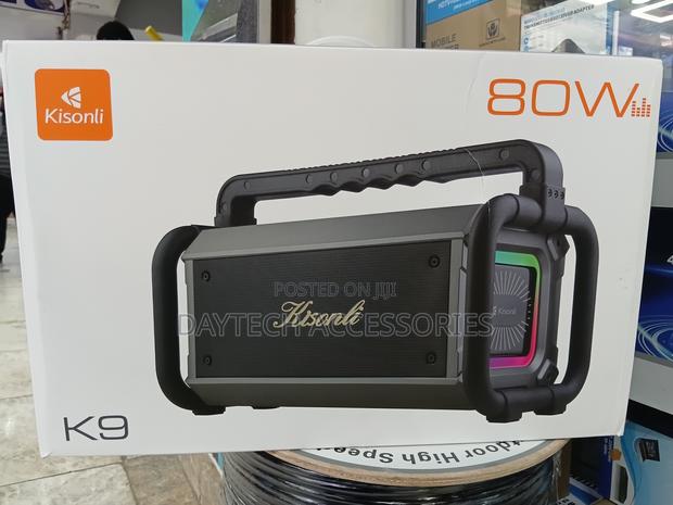 Kisonli Speaker Bluetooth Portable 80w High Power. - thumbnail 2