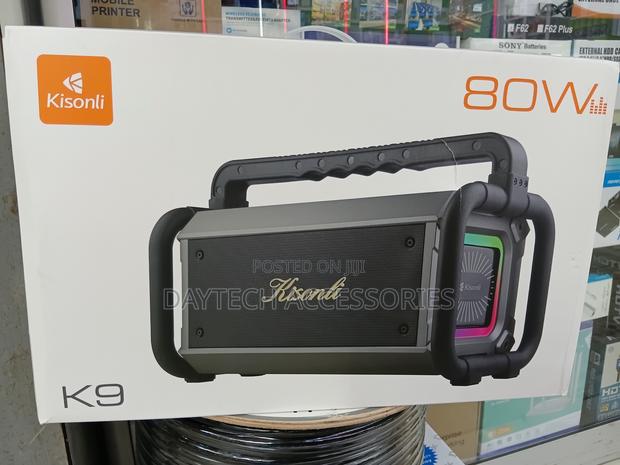 Kisonli 80w Music Speaker - Black