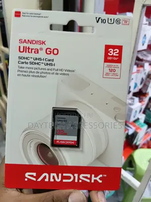 This Is a Sandisk Ultra Go 32gb SDHC Uhs-I Memory Card