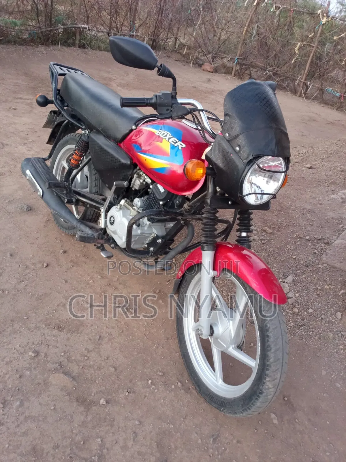 Bajaj Boxer 125 2024 Red