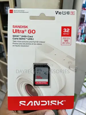 Sandisk Ultra Go 120mbs SDHC Uhs-I Memory Card - 32gb