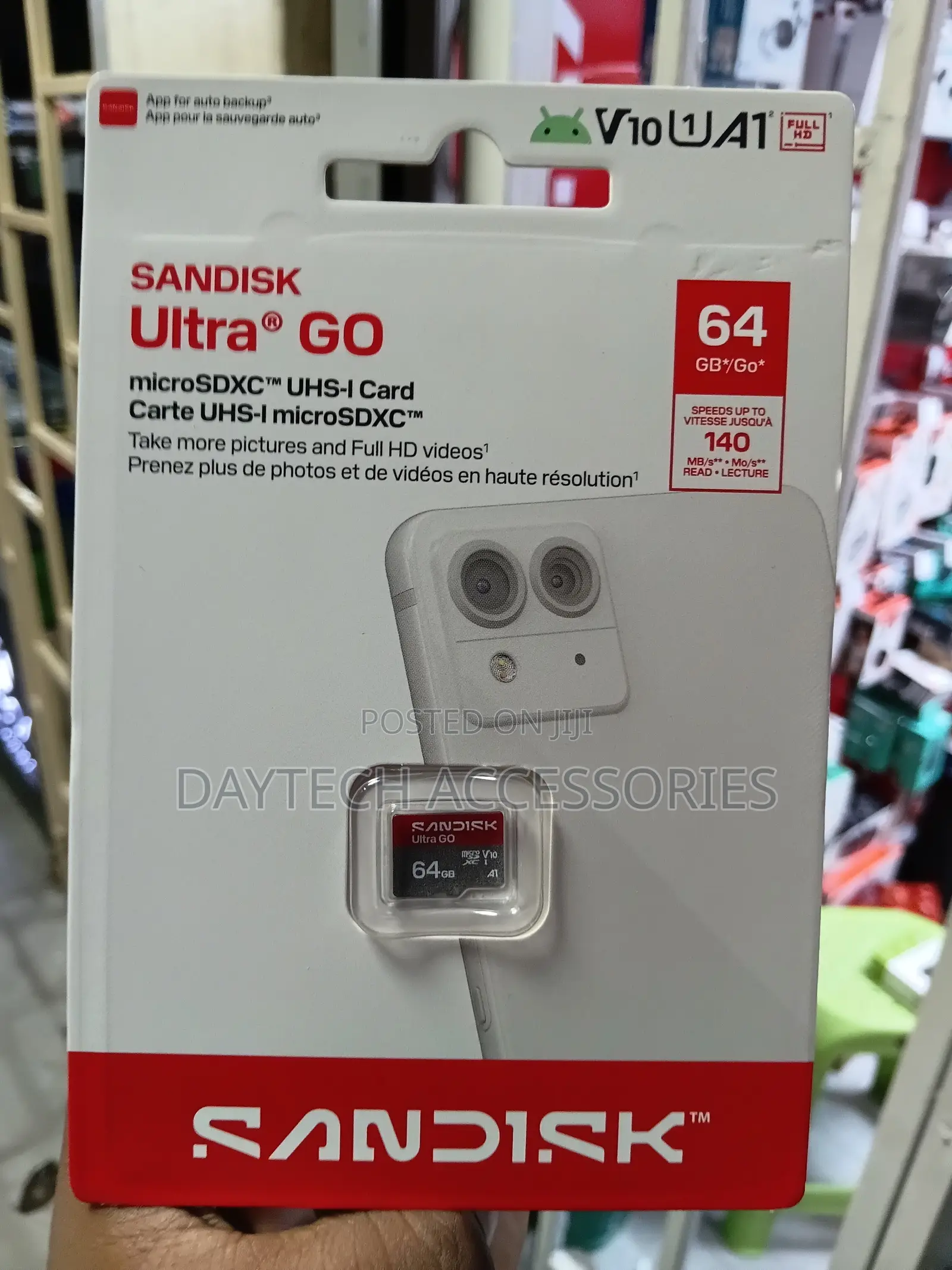 This Is a 64gb Sandisk Ultra Go Microsdxc Uhs-I Card
