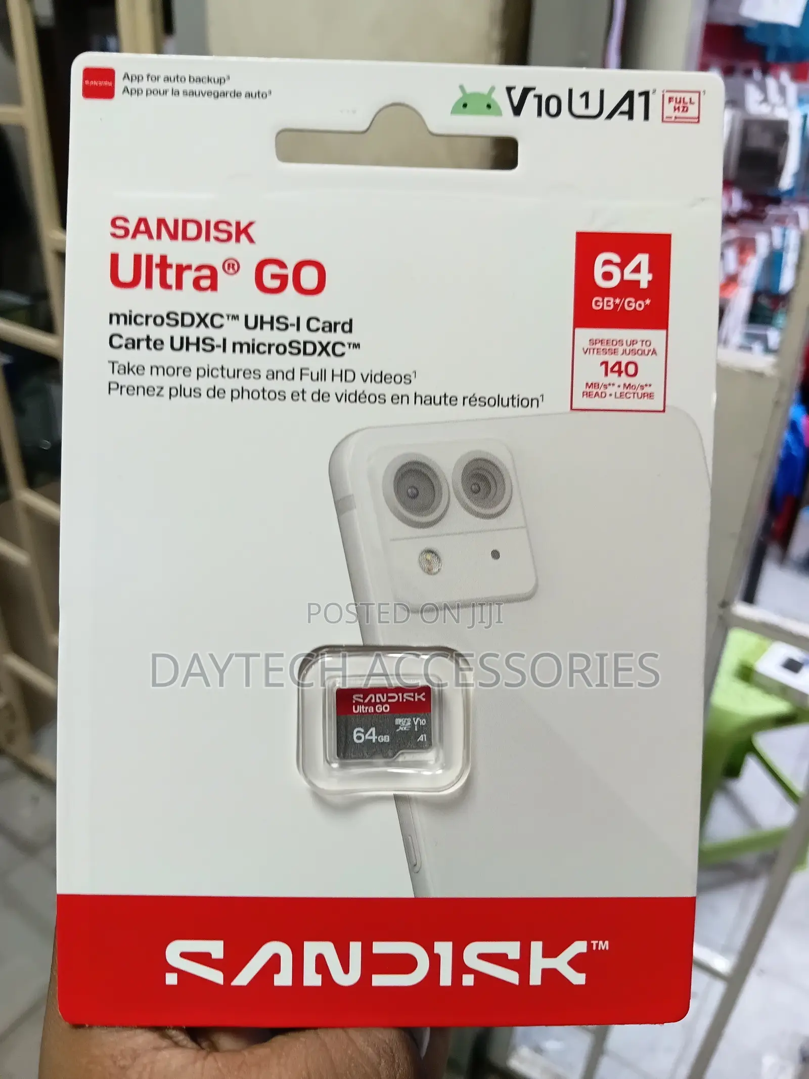 Sandisk Ultra Go Microsd Uhs-I Card - 64gb