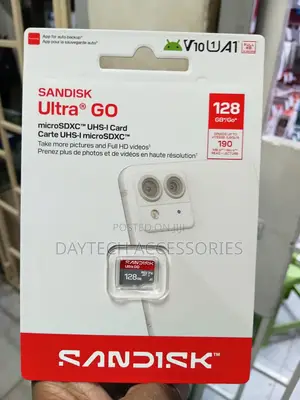 Sandisk Ultra Go 128gb Micro SDXC Uhs-I Card