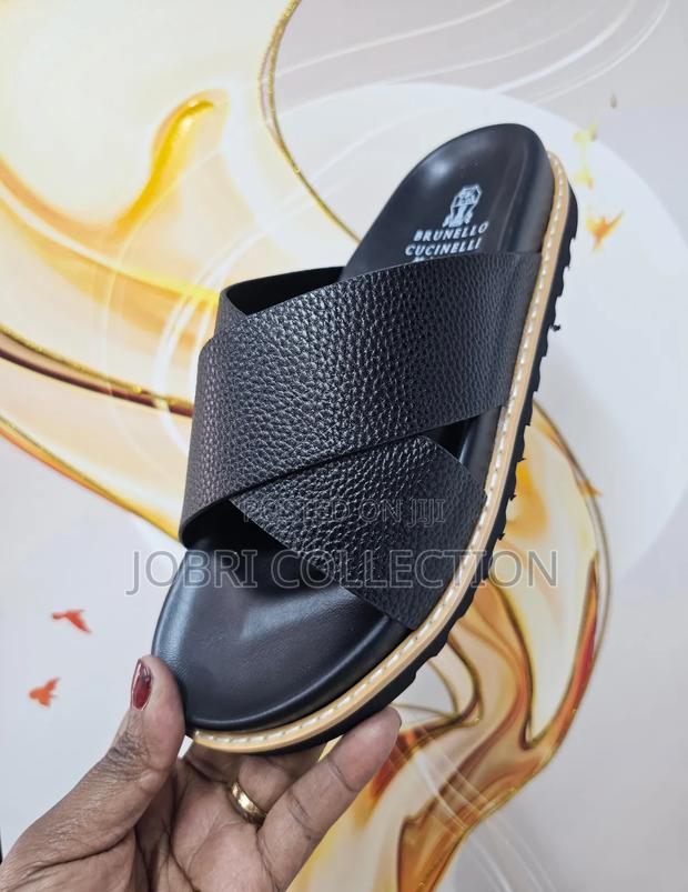 Brunello Cucinelli 'Black Sandals - thumbnail 2