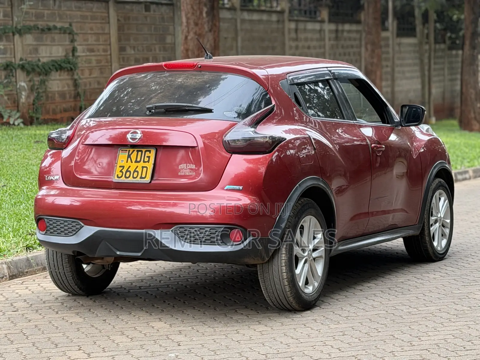 Nissan Juke 2014 Red
