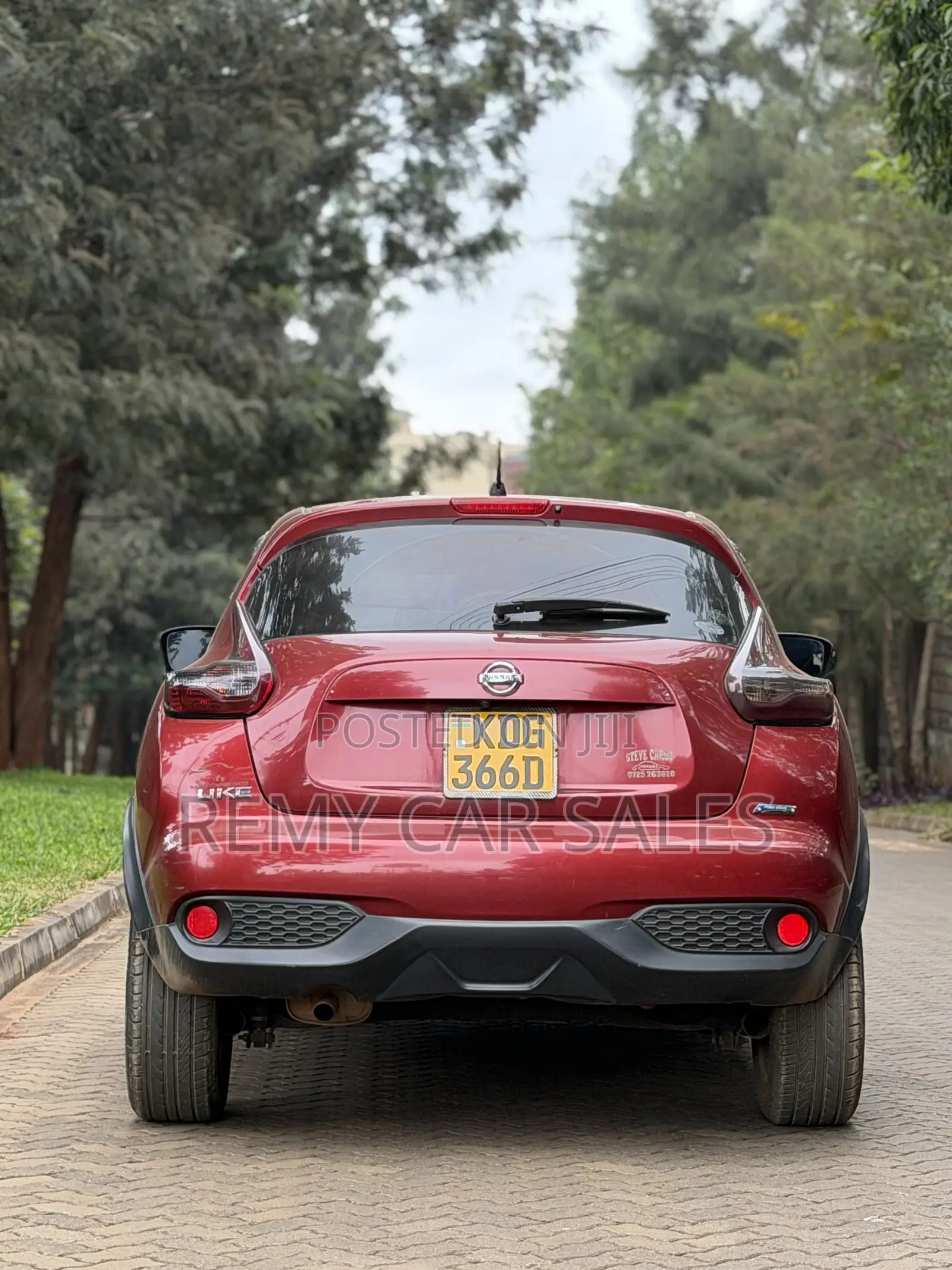 Nissan Juke 2014 Red