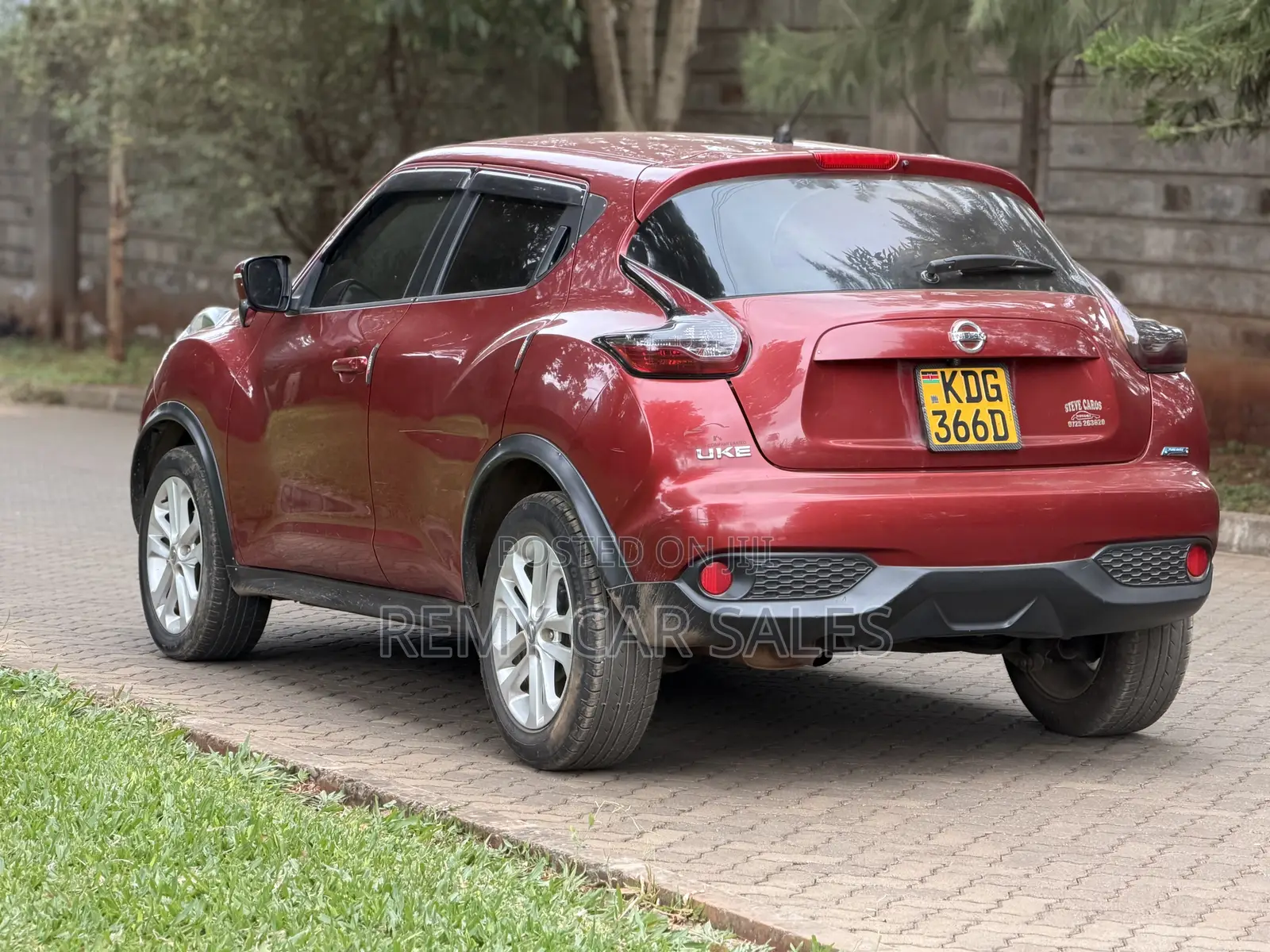 Nissan Juke 2014 Red