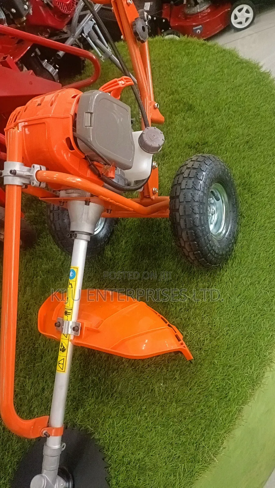 Hawk King 4-Stroke Trolley Brush Cutter – Walk-Behind Grass Cutter