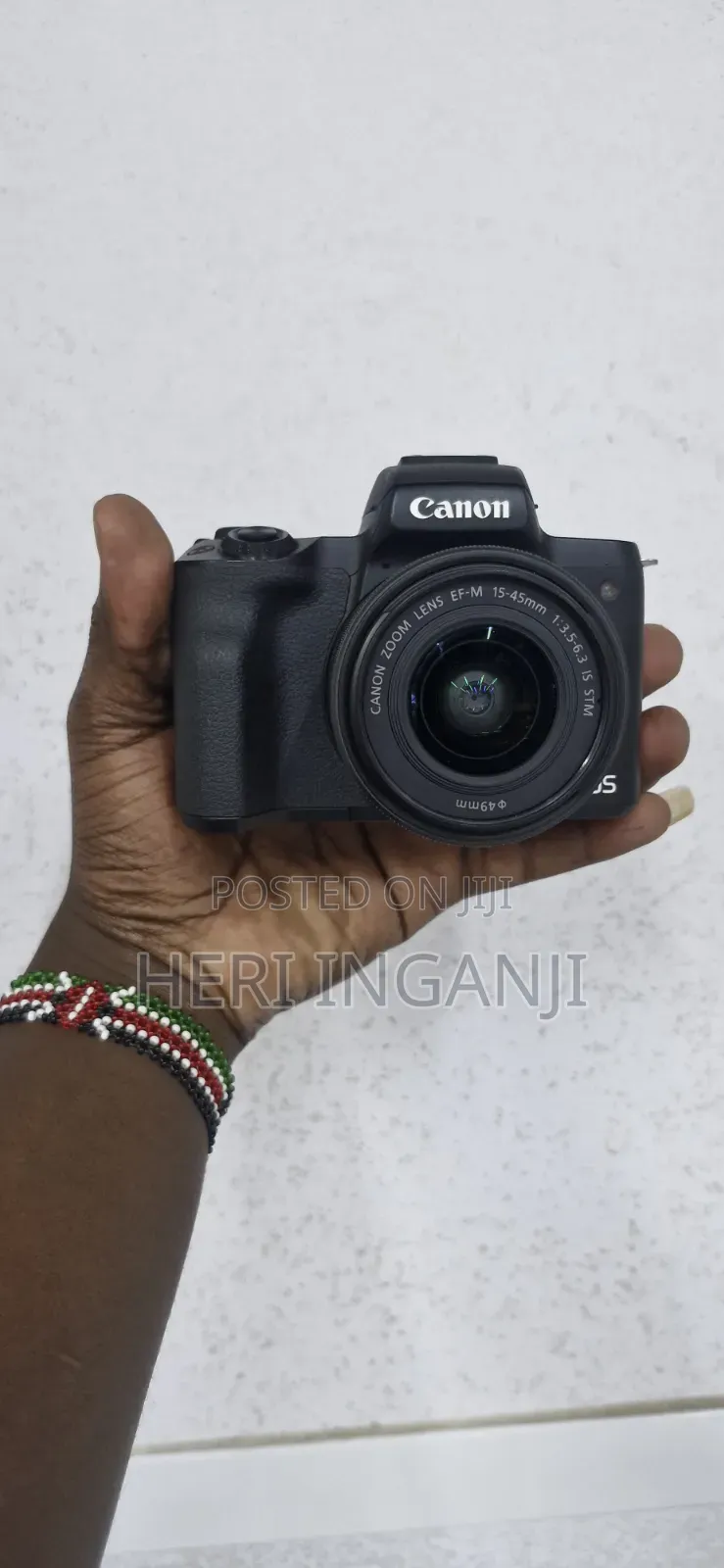 Ex Uk Canon Eos M50 Ii Body Plus Lens