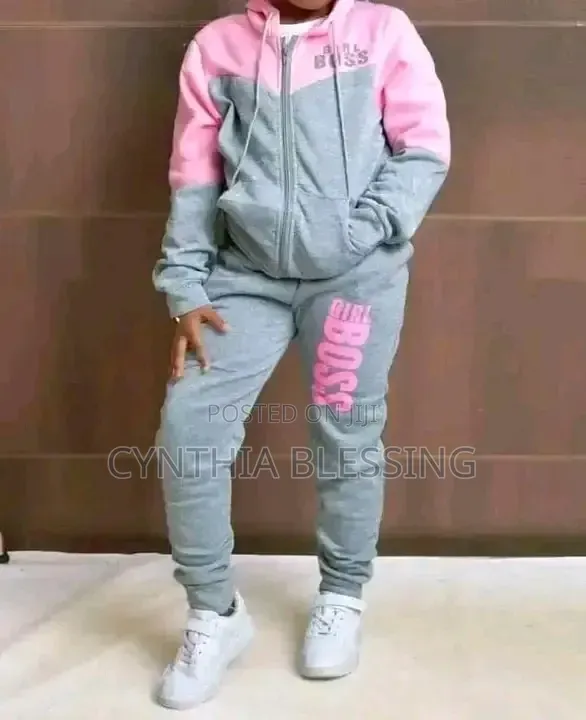 Boss Kids Tracksuits_grey