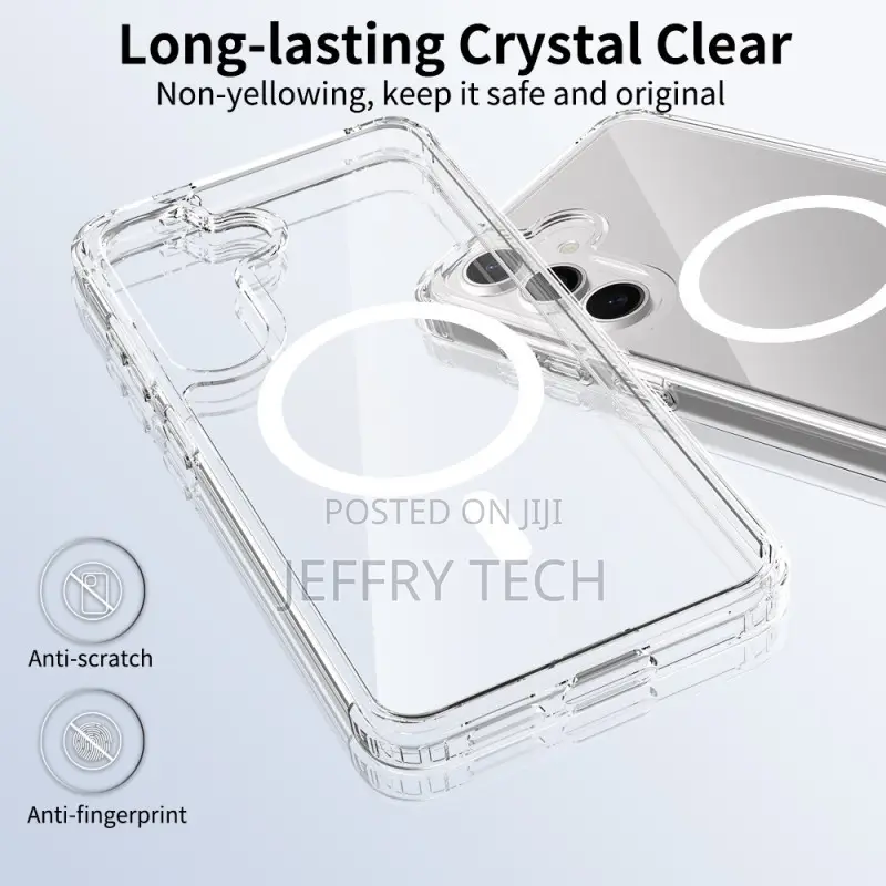Samsung Galaxy A57 5g Magnetic Case Transparent