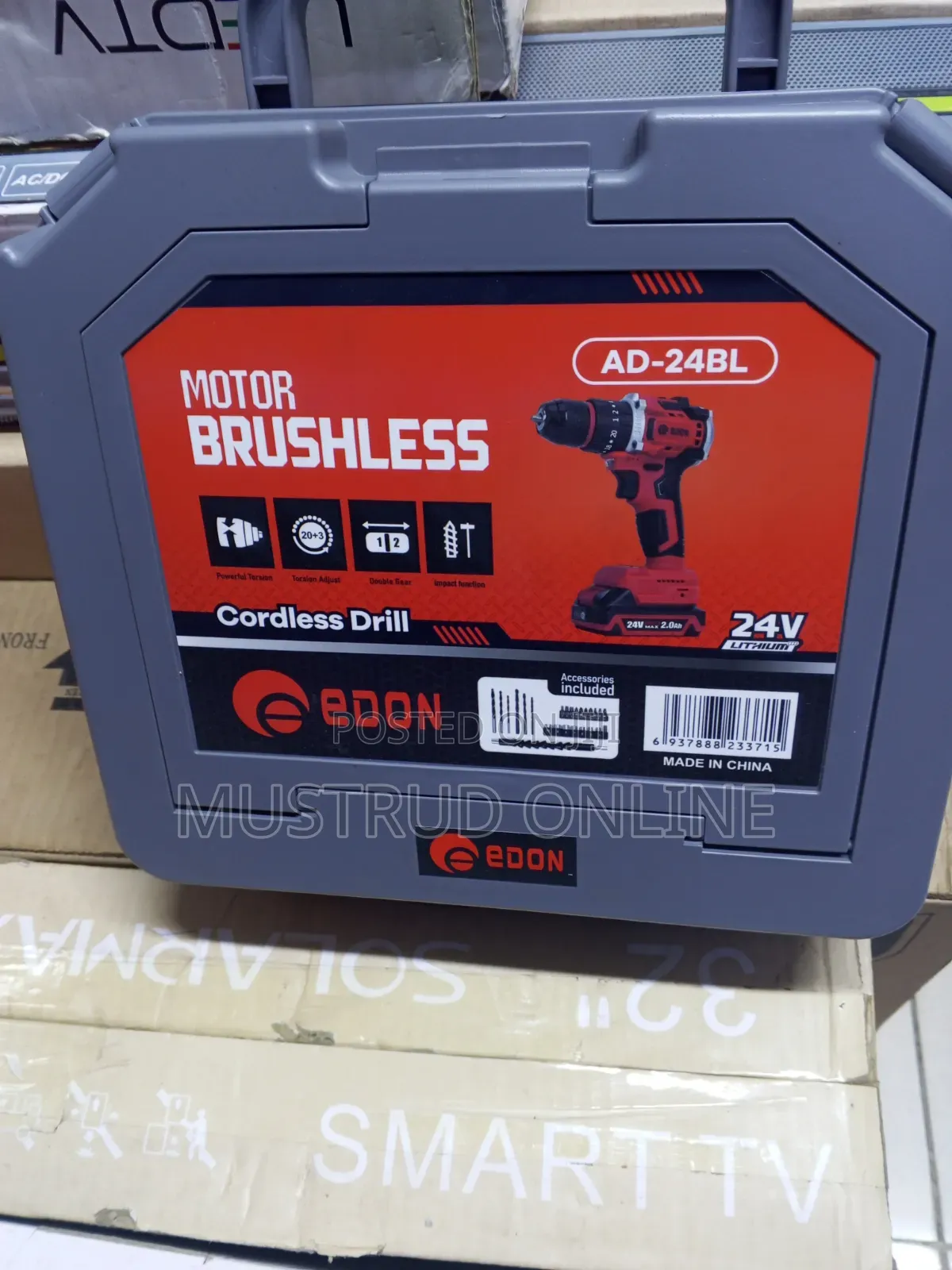 Edon Ad 24bl Brushless Cordless Drill