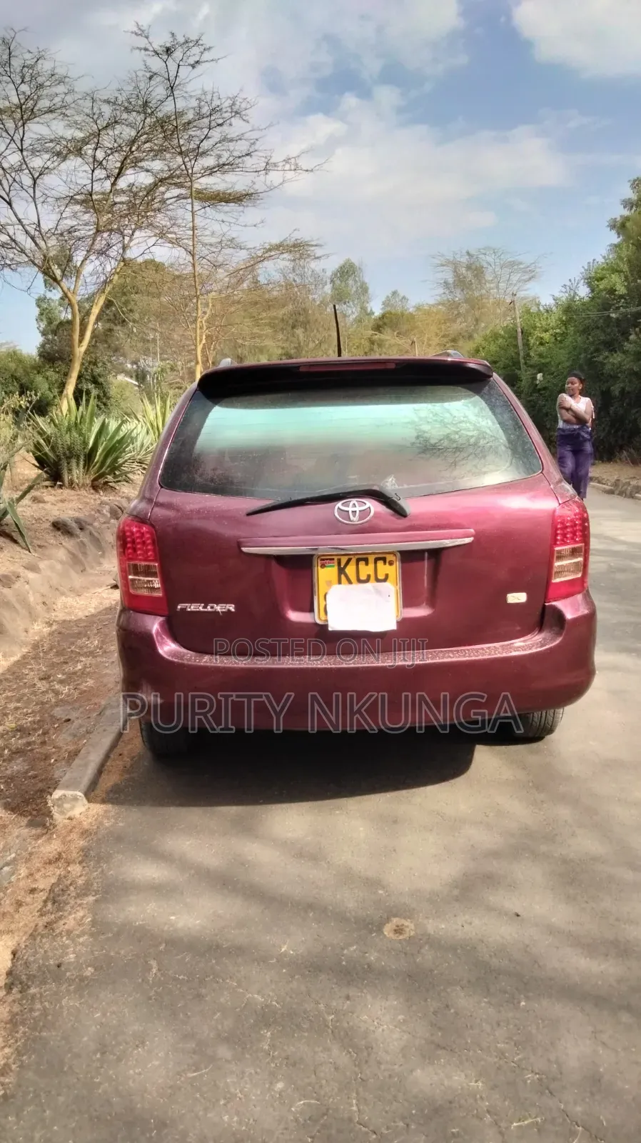 Toyota Corolla Fielder 2008 Maroon