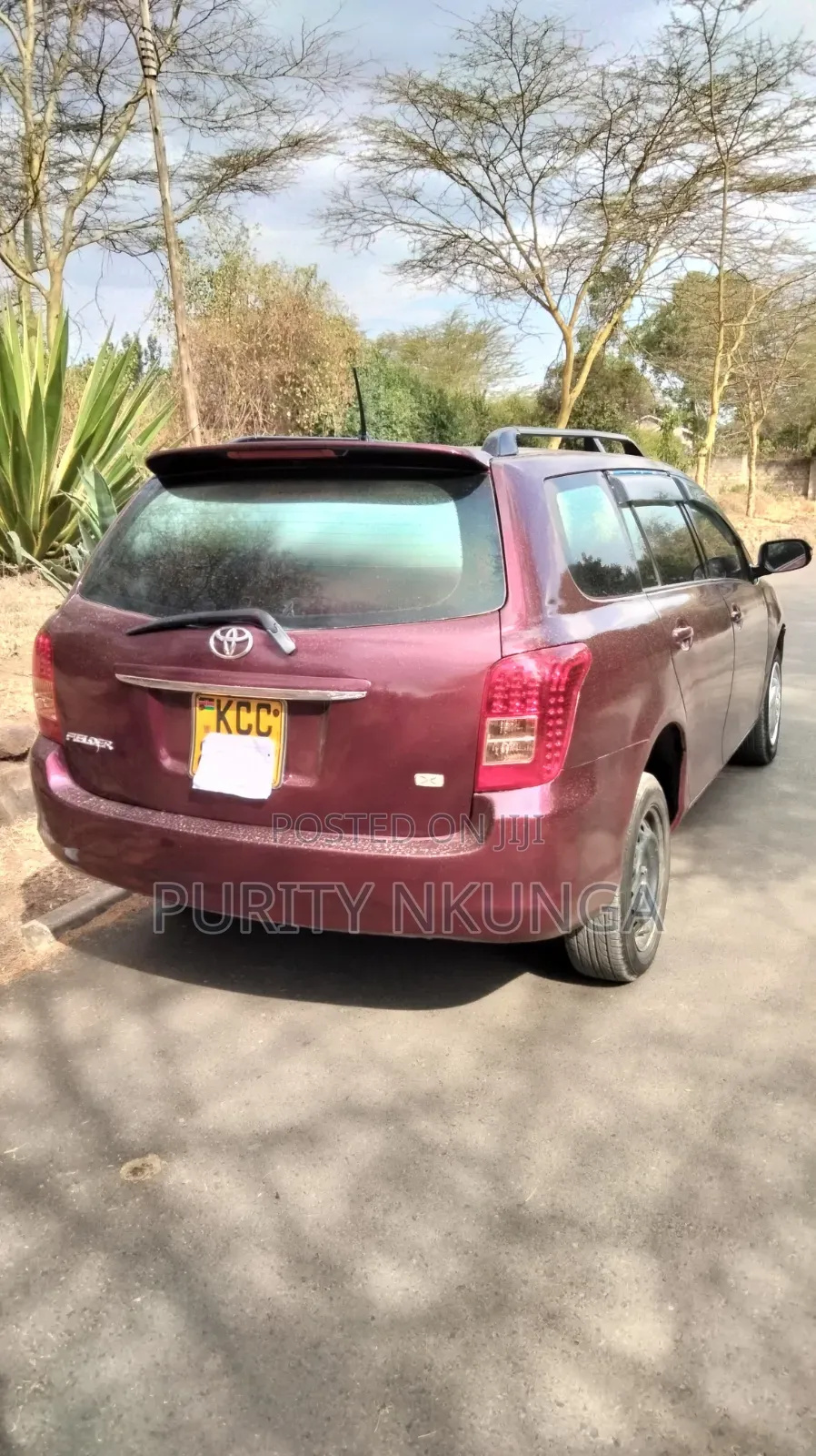 Toyota Corolla Fielder 2008 Maroon