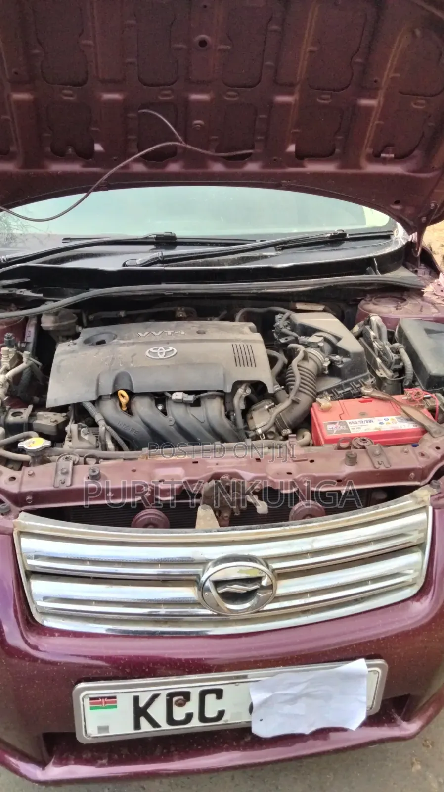 Toyota Corolla Fielder 2008 Maroon