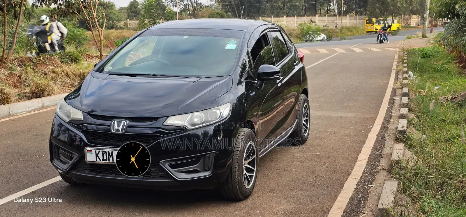 Honda Fit 2016 Black