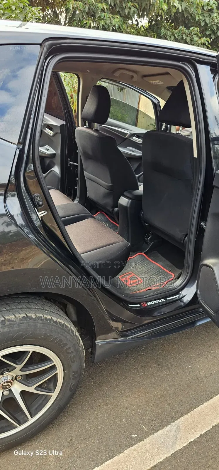 Honda Fit 2016 Black