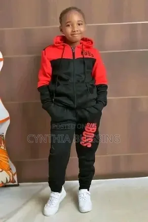 Tracksuits for Kids_ Red Black