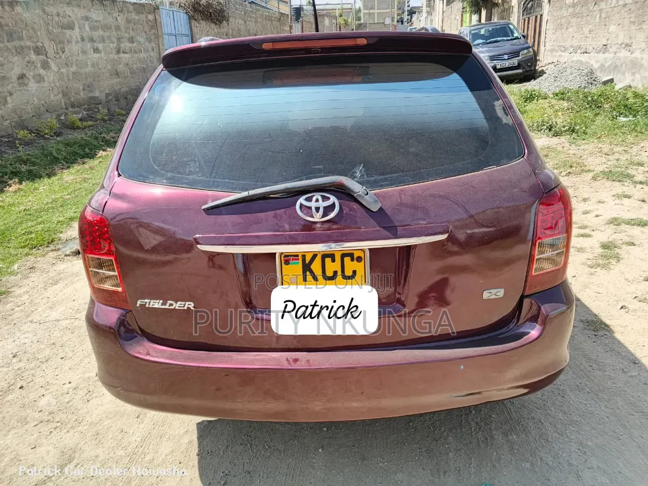 Toyota Corolla Fielder 2008 Maroon