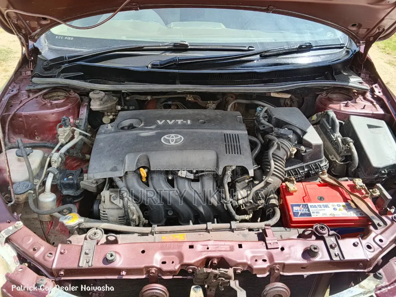 Toyota Corolla Fielder 2008 Maroon