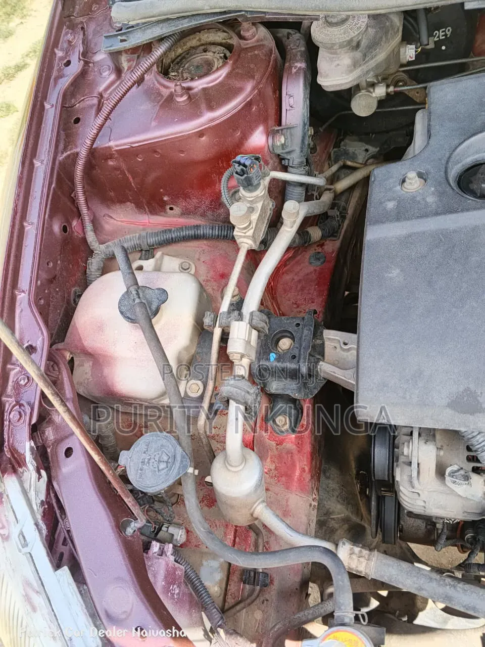 Toyota Corolla Fielder 2008 Maroon