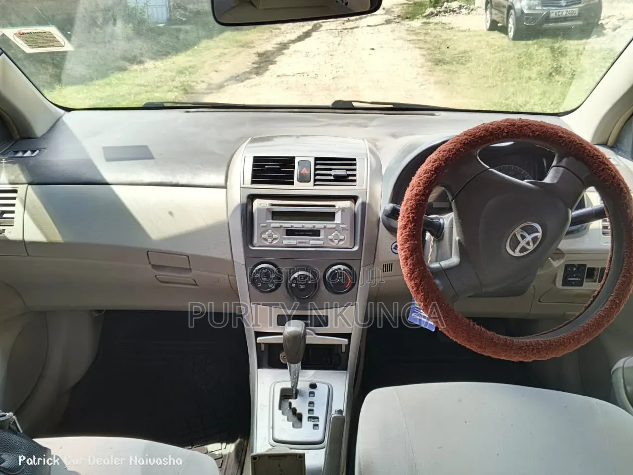 Toyota Corolla Fielder 2008 Maroon