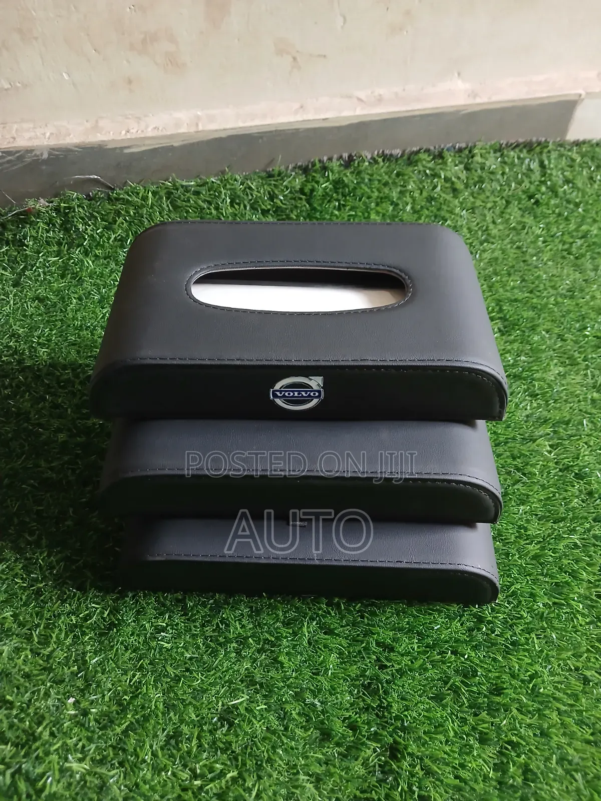 Volvo Car Tissue Holder | Premium Tissue Box Organizer