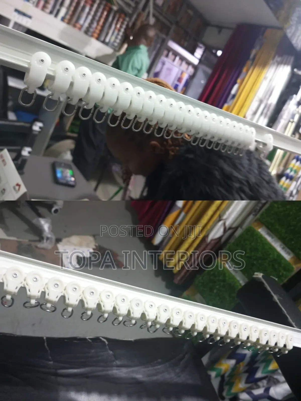 Silent Plastic Curtain Runners for Curtain Rails
