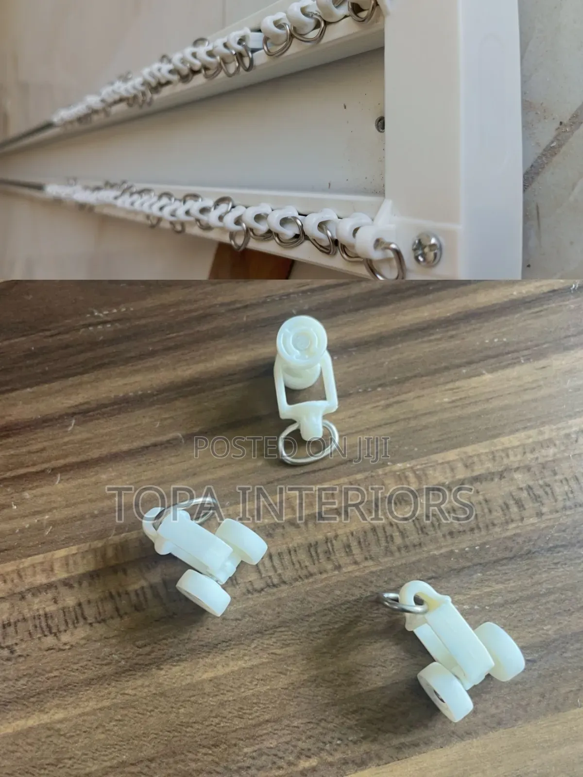 Smooth Flow Curtain Track Runners With Wheels