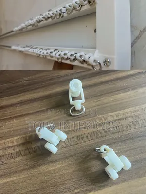 Smooth Flow Curtain Track Runners With Wheels