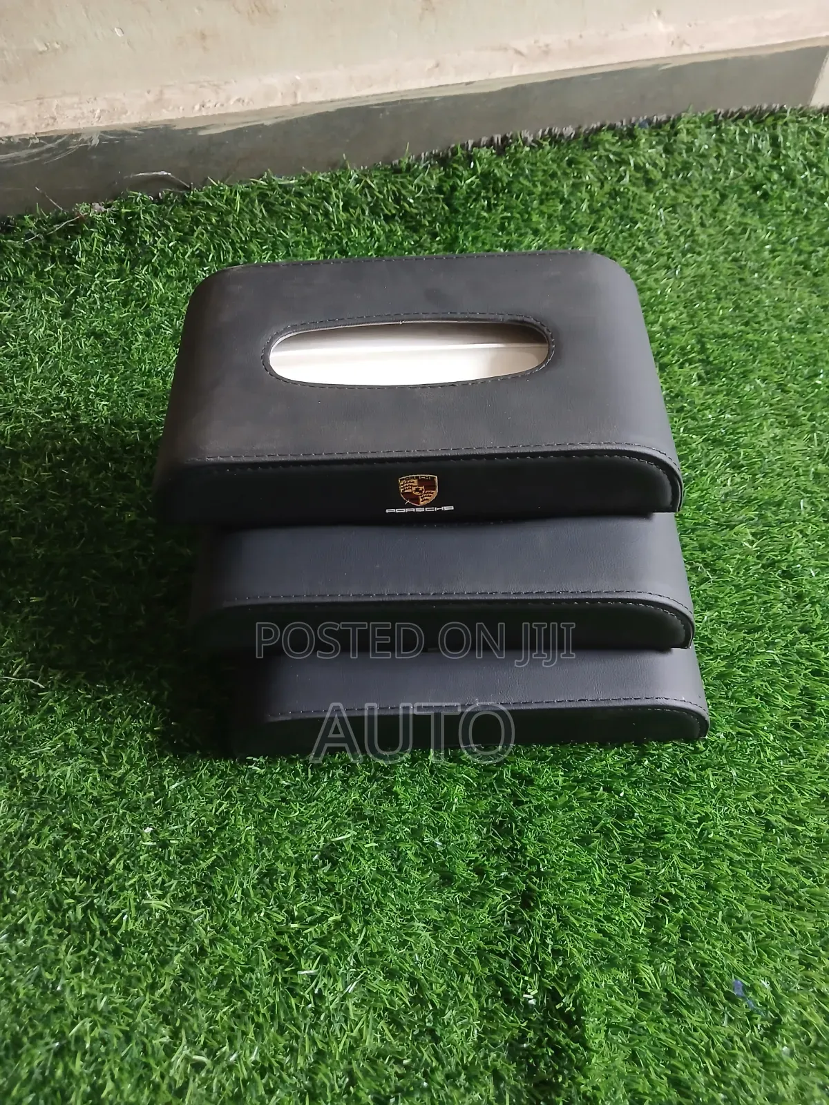 Premium Porsche Car Tissue Holder – Universal Interior Tissue Box