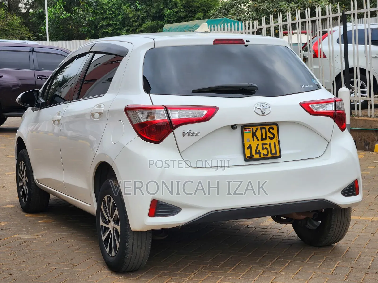 Toyota Vitz 2018 White