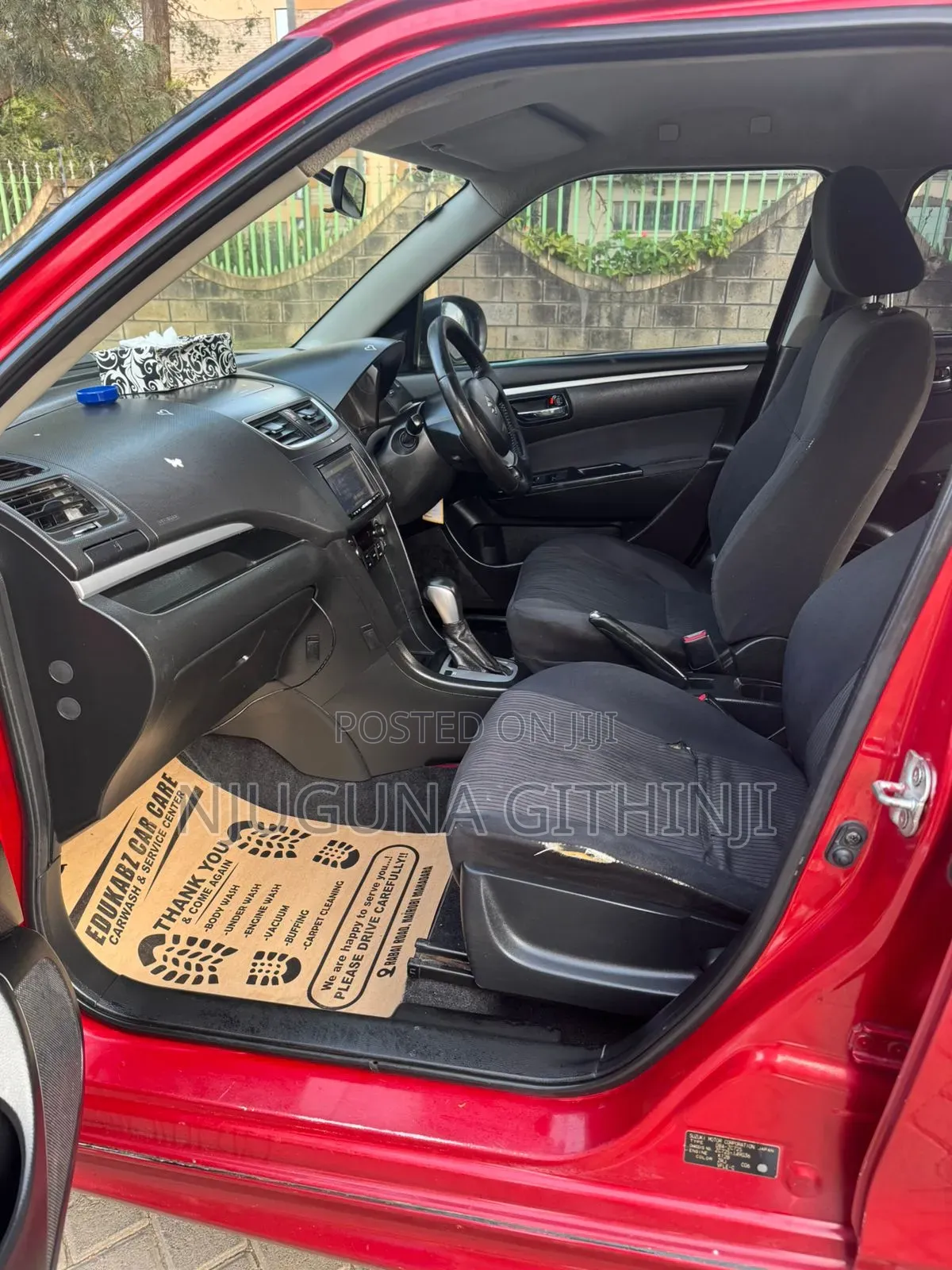Suzuki Swift 2013 Red