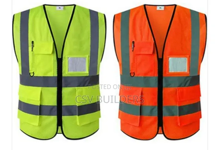 Quality Pocket And Zipped Branded Reflector Jackets