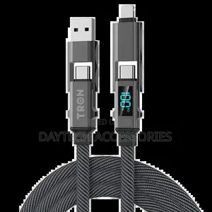 Wiwu Titan Series 100w Alloy Fast Charging Cable 2 in 2 Cable 100w